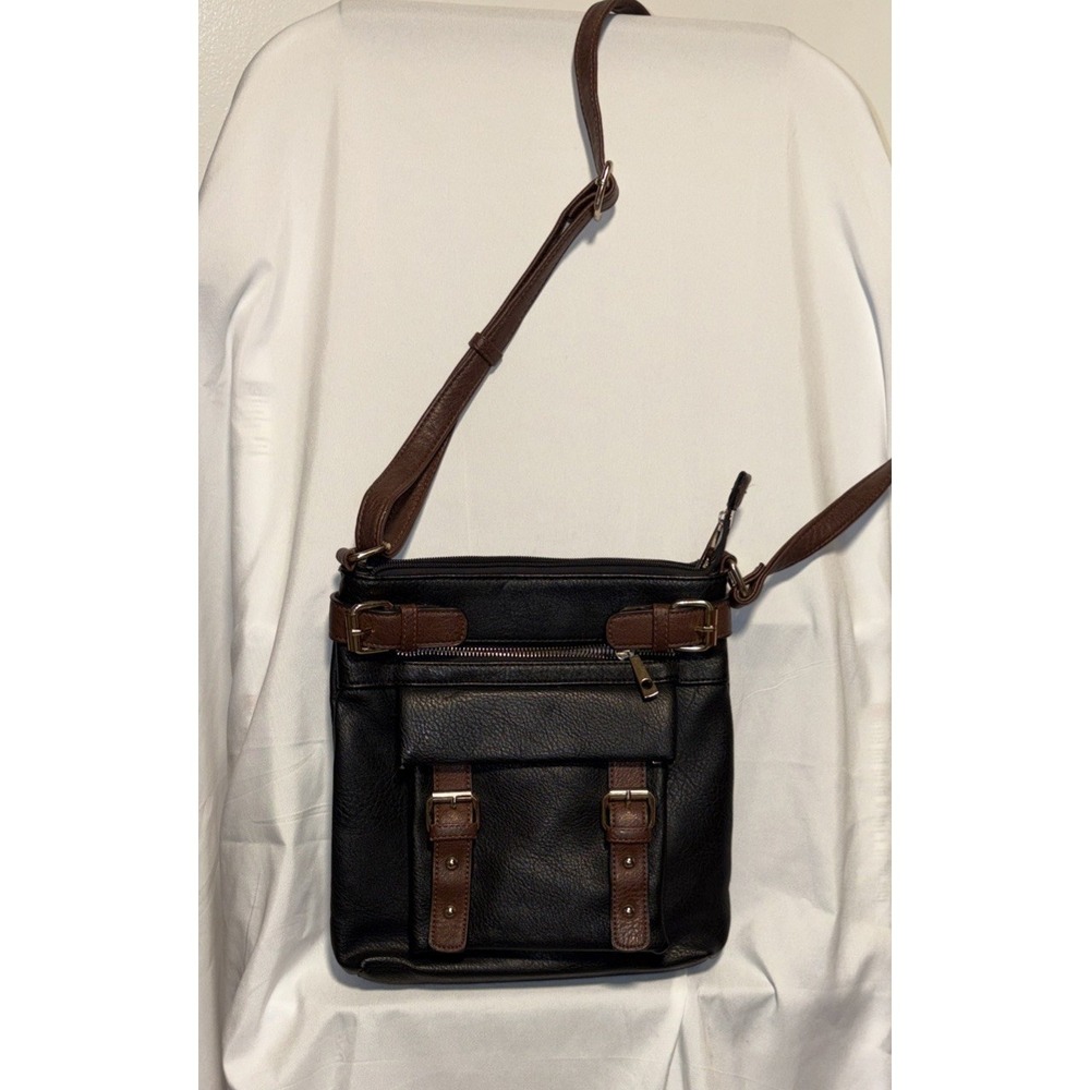 Jessie & James Hannah Concealed Carry crossbody leather handbag